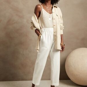 White Banana Republic Pants